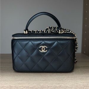 SOLD Chanel Vanity Top Handle Bag